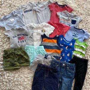 3-6m/6m boy bundle